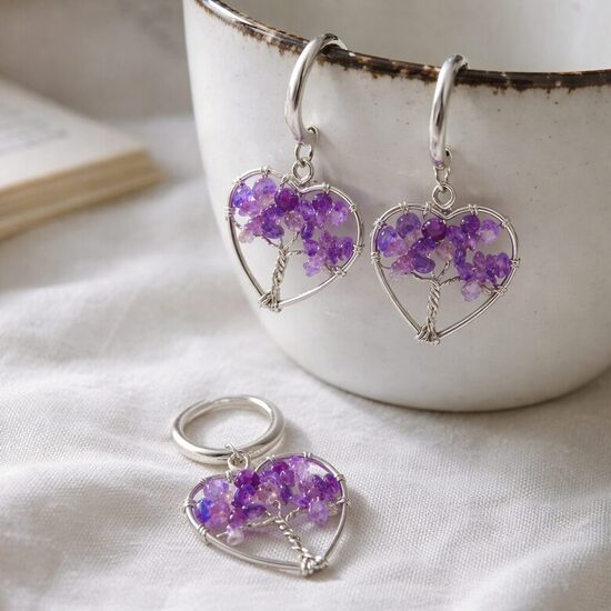 Auskari "Sapņu sirds"