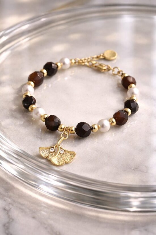 Dabīgo pērļu rokassprādze