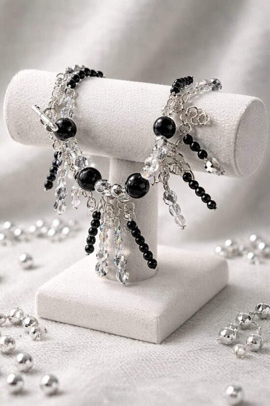 Dabīgo pērļu rokassprādze