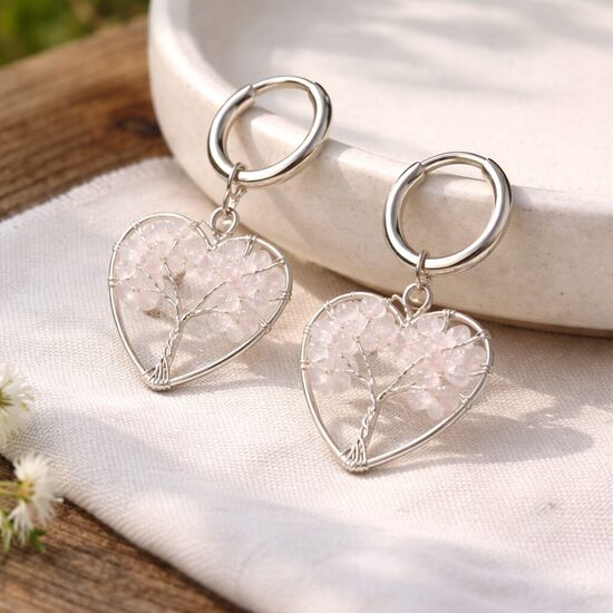 Auskari "Kristāla sirds"